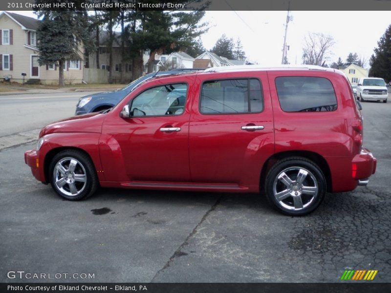 Crystal Red Metallic Tintcoat / Ebony 2011 Chevrolet HHR LT