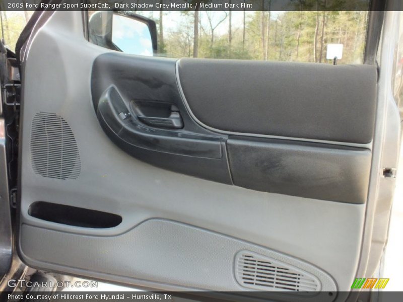 Dark Shadow Grey Metallic / Medium Dark Flint 2009 Ford Ranger Sport SuperCab