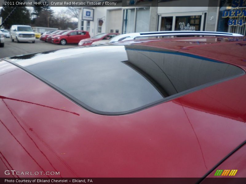 Crystal Red Metallic Tintcoat / Ebony 2011 Chevrolet HHR LT