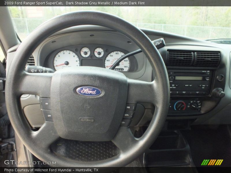 Dark Shadow Grey Metallic / Medium Dark Flint 2009 Ford Ranger Sport SuperCab