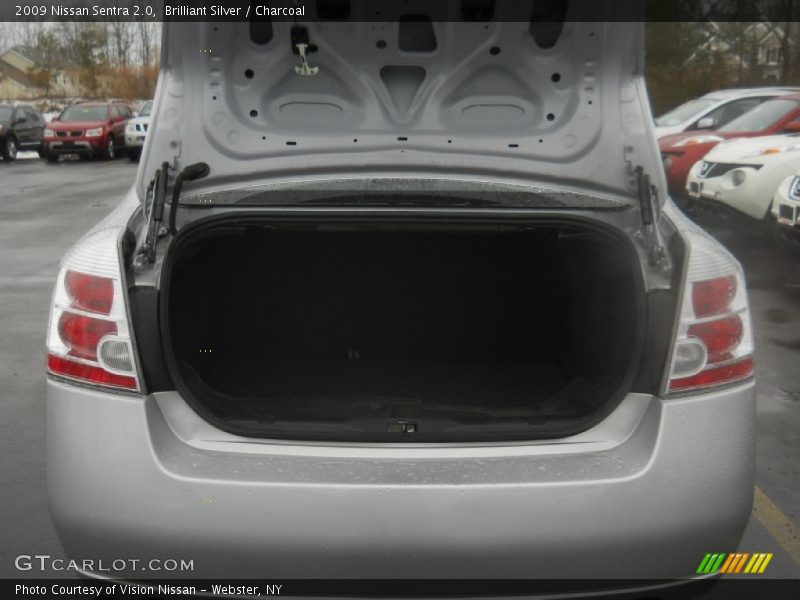 Brilliant Silver / Charcoal 2009 Nissan Sentra 2.0