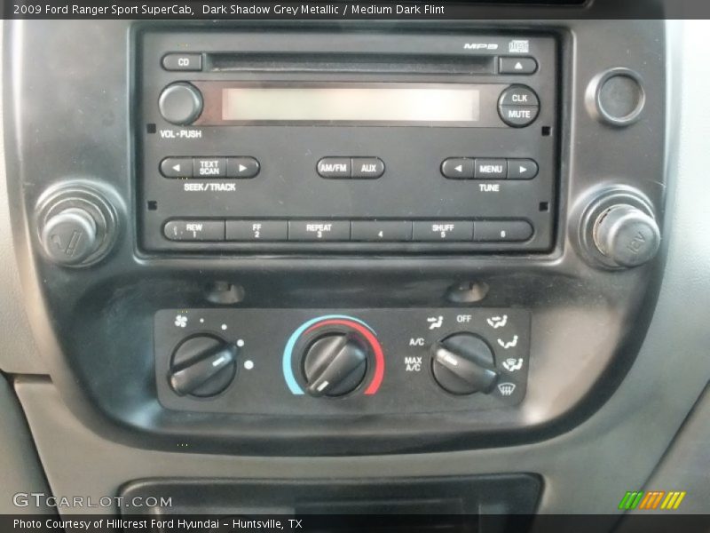 Dark Shadow Grey Metallic / Medium Dark Flint 2009 Ford Ranger Sport SuperCab