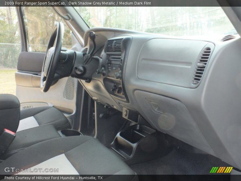 Dark Shadow Grey Metallic / Medium Dark Flint 2009 Ford Ranger Sport SuperCab
