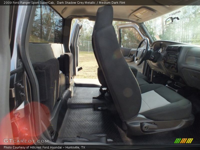 Dark Shadow Grey Metallic / Medium Dark Flint 2009 Ford Ranger Sport SuperCab