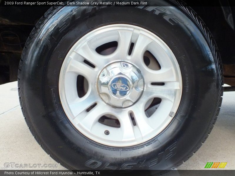 Dark Shadow Grey Metallic / Medium Dark Flint 2009 Ford Ranger Sport SuperCab