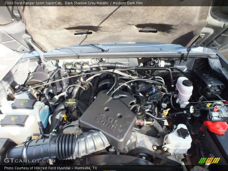 Dark Shadow Grey Metallic / Medium Dark Flint 2009 Ford Ranger Sport SuperCab