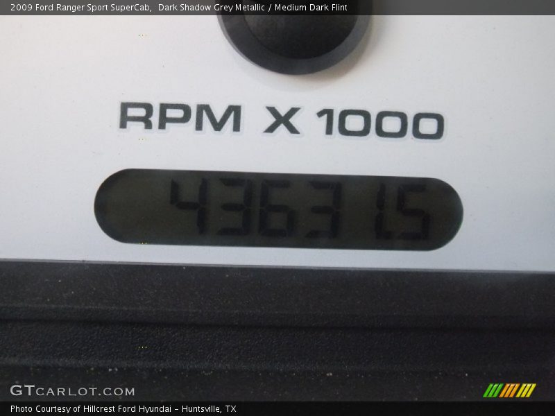 Dark Shadow Grey Metallic / Medium Dark Flint 2009 Ford Ranger Sport SuperCab