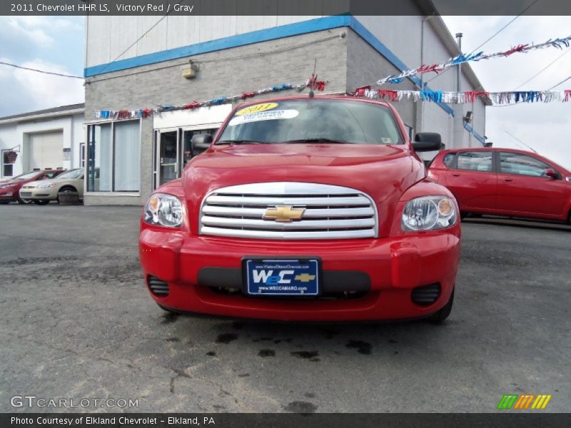 Victory Red / Gray 2011 Chevrolet HHR LS