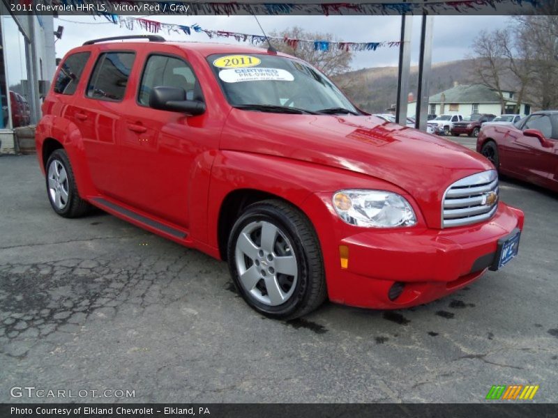 Victory Red / Gray 2011 Chevrolet HHR LS