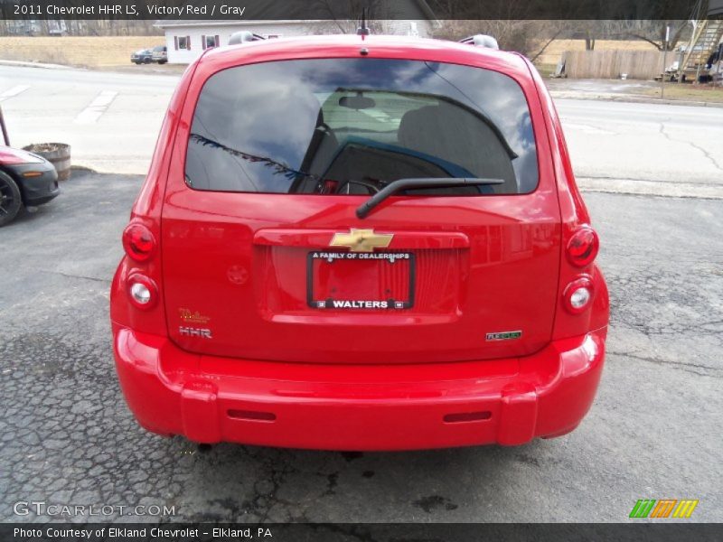Victory Red / Gray 2011 Chevrolet HHR LS