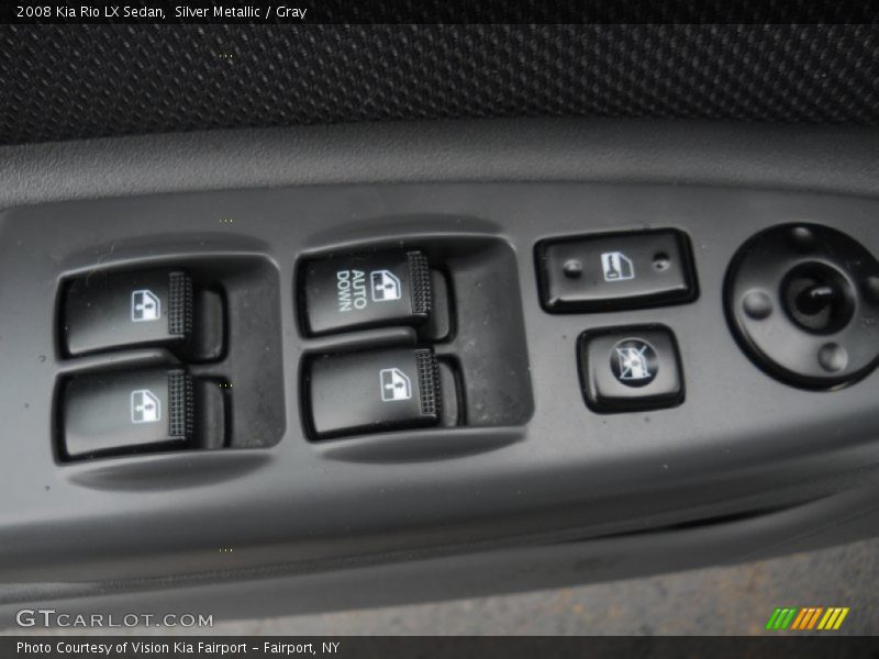 Silver Metallic / Gray 2008 Kia Rio LX Sedan