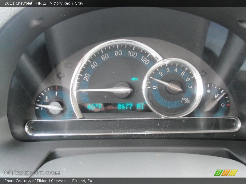Victory Red / Gray 2011 Chevrolet HHR LS