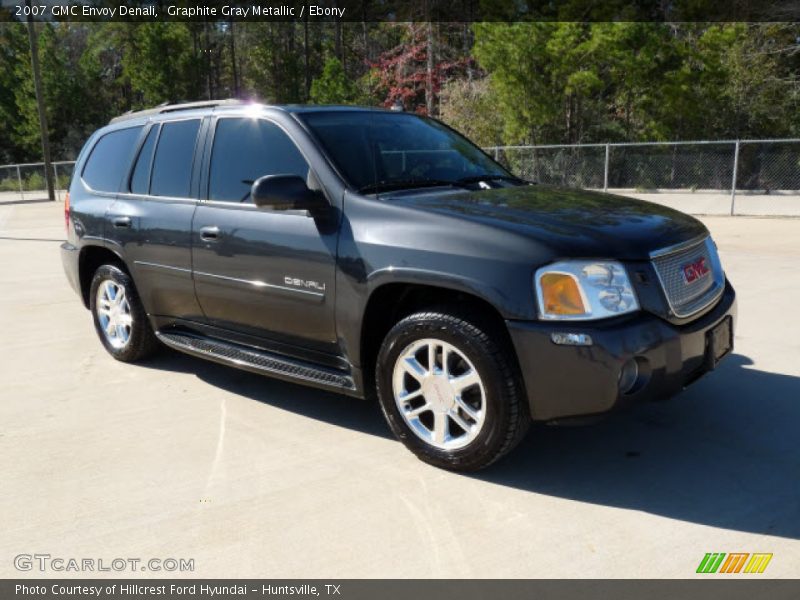 Graphite Gray Metallic / Ebony 2007 GMC Envoy Denali