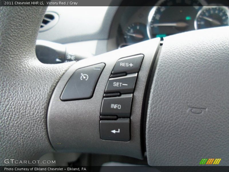 Victory Red / Gray 2011 Chevrolet HHR LS
