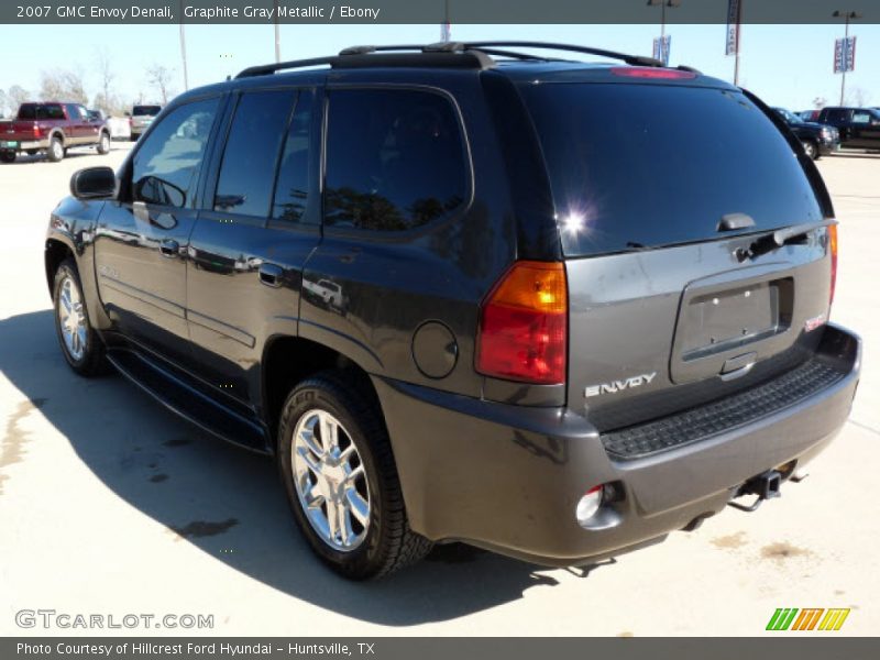 Graphite Gray Metallic / Ebony 2007 GMC Envoy Denali