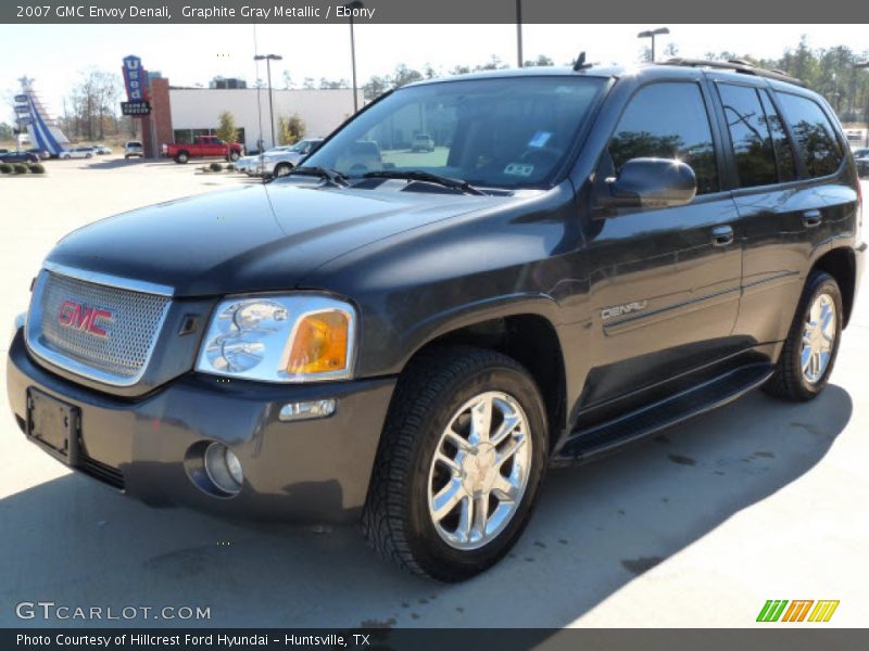 Graphite Gray Metallic / Ebony 2007 GMC Envoy Denali