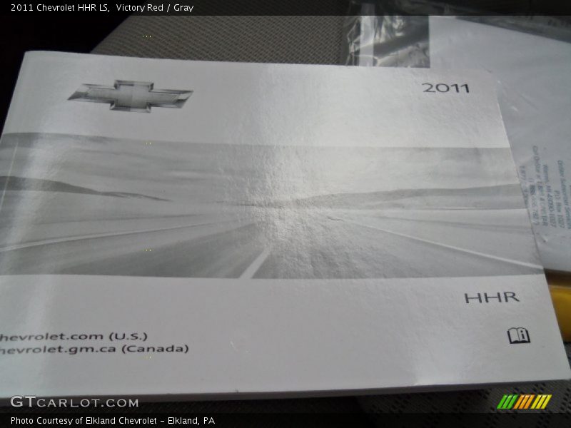 Victory Red / Gray 2011 Chevrolet HHR LS