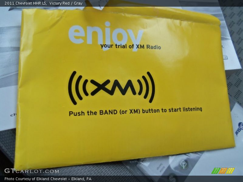 Victory Red / Gray 2011 Chevrolet HHR LS