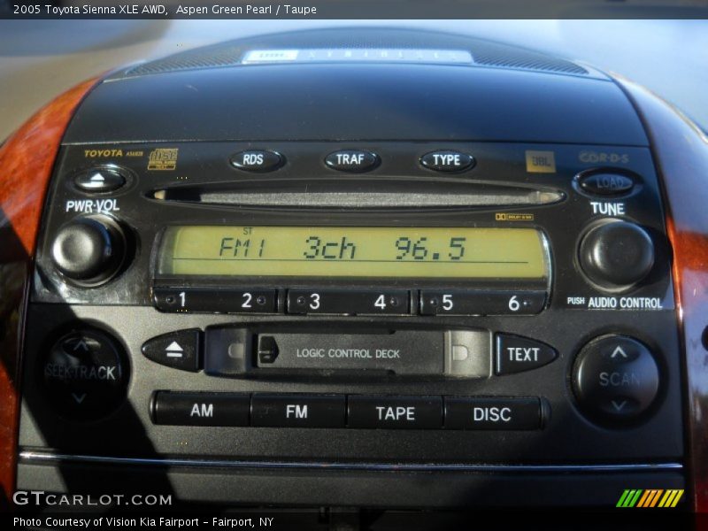 Aspen Green Pearl / Taupe 2005 Toyota Sienna XLE AWD