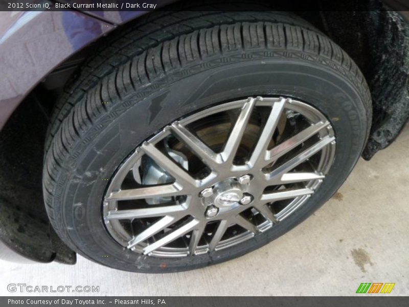 Black Currant Metallic / Dark Gray 2012 Scion iQ