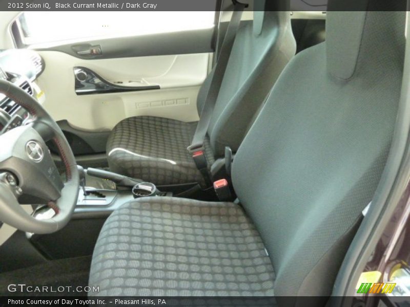 Black Currant Metallic / Dark Gray 2012 Scion iQ