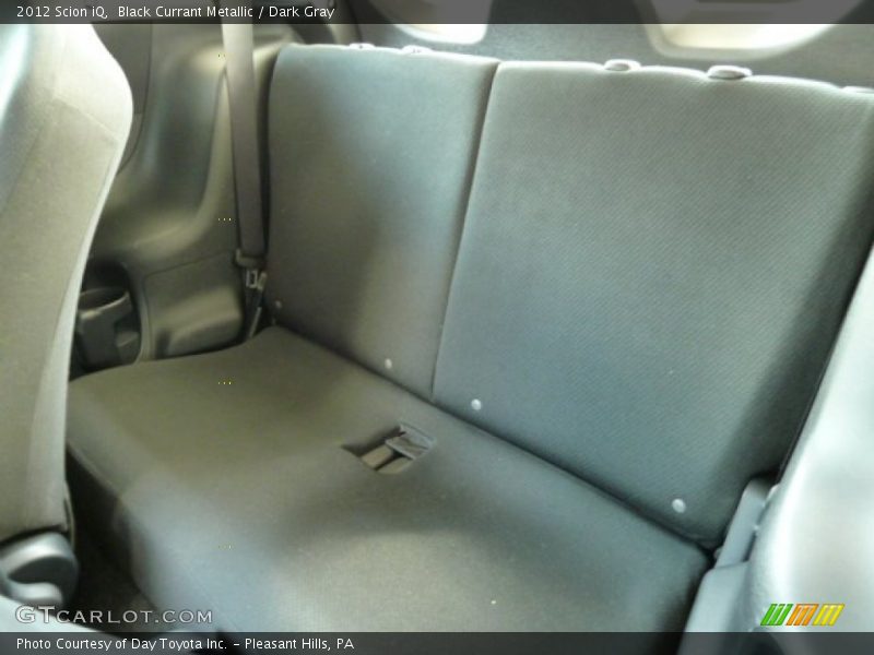 Black Currant Metallic / Dark Gray 2012 Scion iQ