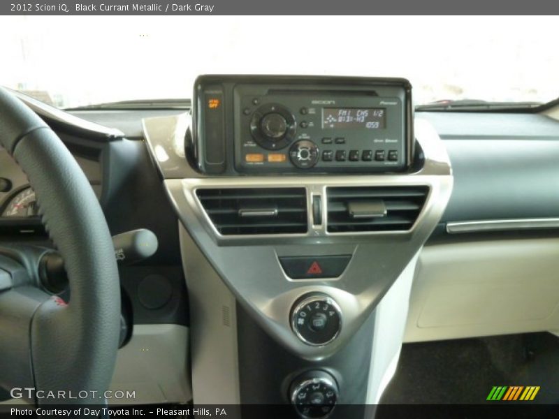 Black Currant Metallic / Dark Gray 2012 Scion iQ