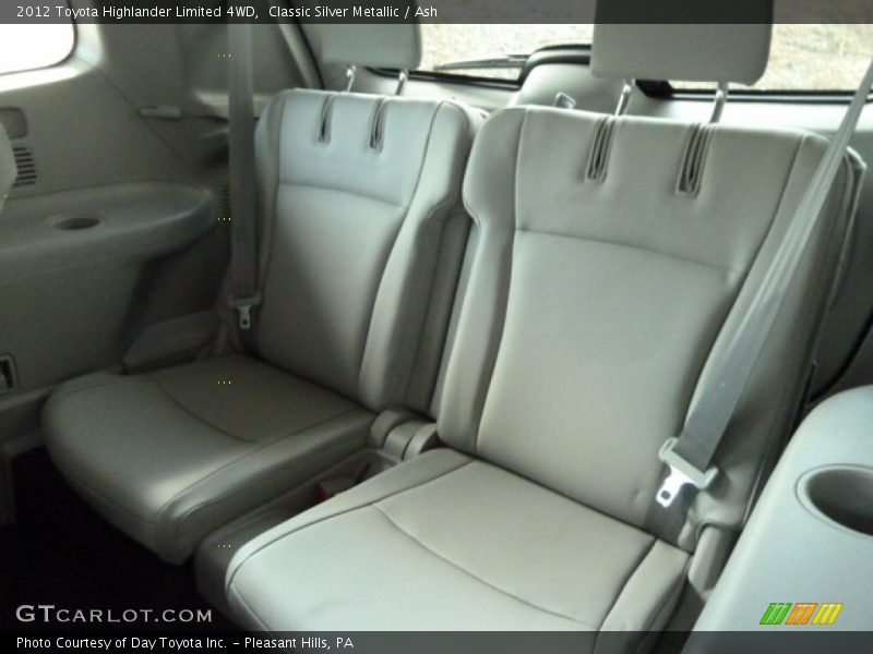 Classic Silver Metallic / Ash 2012 Toyota Highlander Limited 4WD
