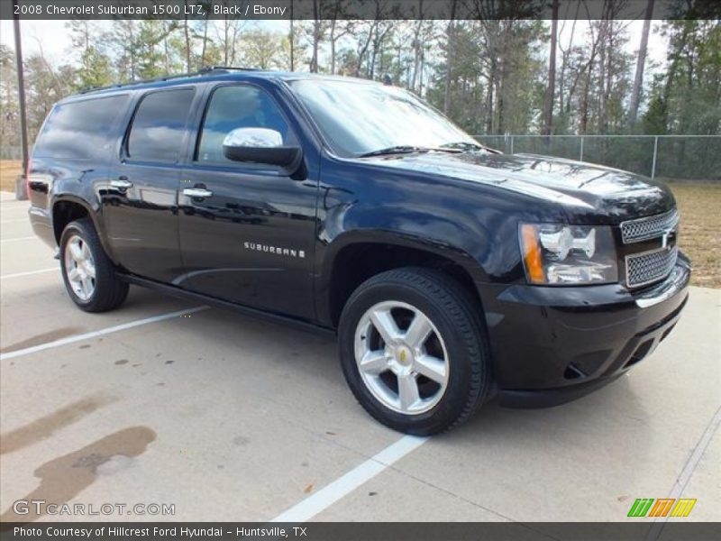 Black / Ebony 2008 Chevrolet Suburban 1500 LTZ