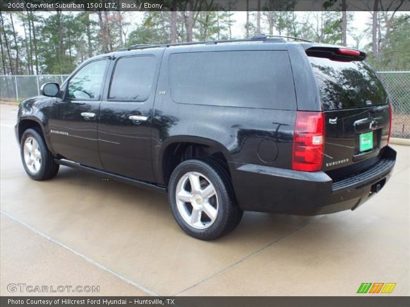 Black / Ebony 2008 Chevrolet Suburban 1500 LTZ