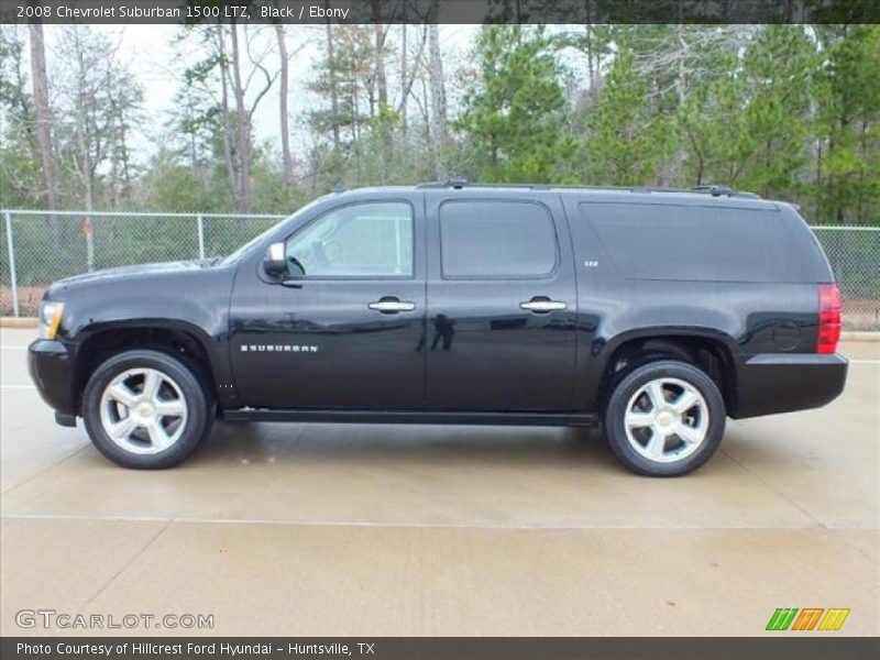 Black / Ebony 2008 Chevrolet Suburban 1500 LTZ