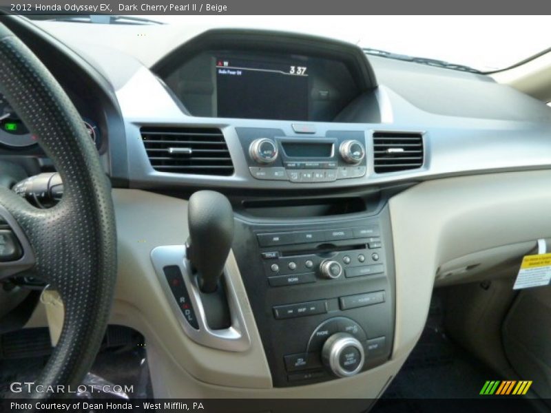 Controls of 2012 Odyssey EX