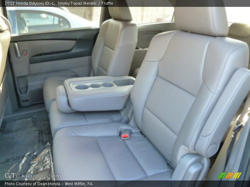 Smoky Topaz Metallic / Truffle 2012 Honda Odyssey EX-L