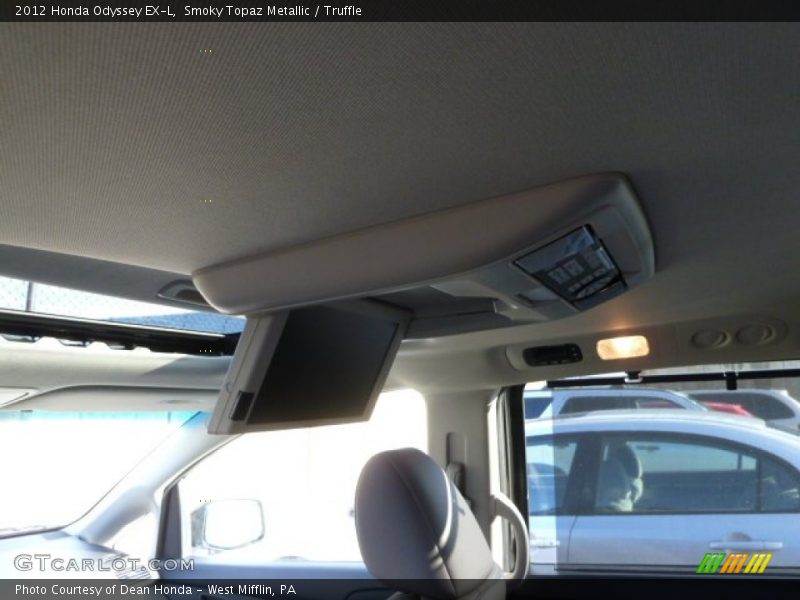 Smoky Topaz Metallic / Truffle 2012 Honda Odyssey EX-L