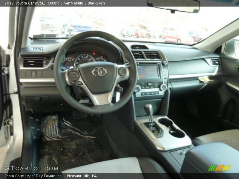 Classic Silver Metallic / Black/Ash 2012 Toyota Camry SE