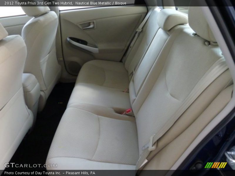 Nautical Blue Metallic / Bisque 2012 Toyota Prius 3rd Gen Two Hybrid