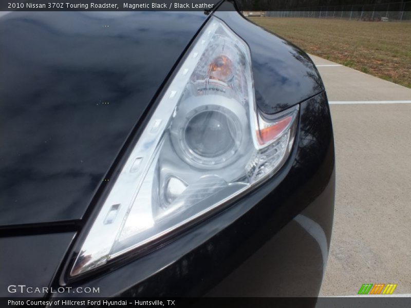 Magnetic Black / Black Leather 2010 Nissan 370Z Touring Roadster