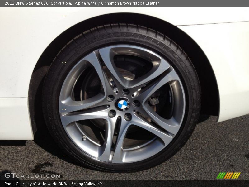  2012 6 Series 650i Convertible Wheel