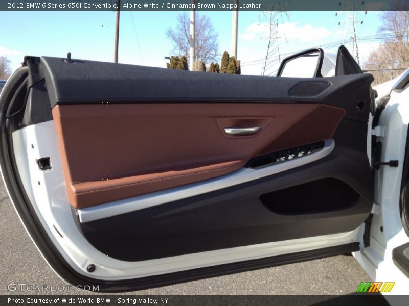 Door Panel of 2012 6 Series 650i Convertible