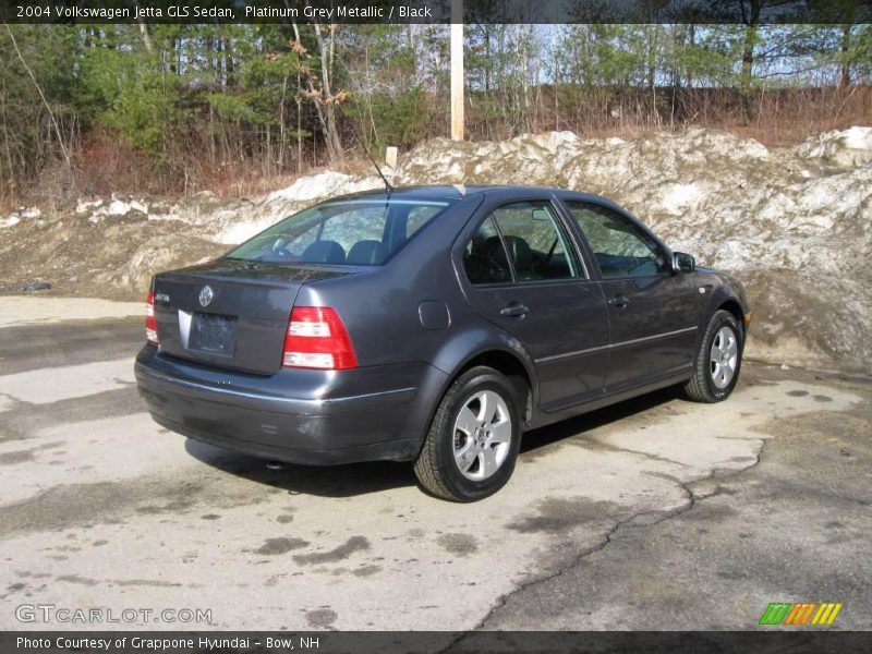 Platinum Grey Metallic / Black 2004 Volkswagen Jetta GLS Sedan