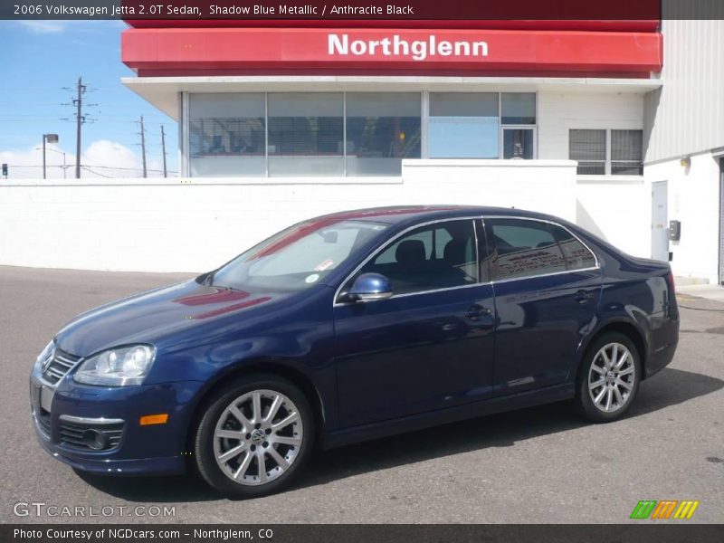 Shadow Blue Metallic / Anthracite Black 2006 Volkswagen Jetta 2.0T Sedan