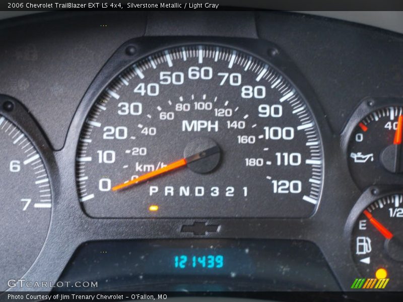 Silverstone Metallic / Light Gray 2006 Chevrolet TrailBlazer EXT LS 4x4