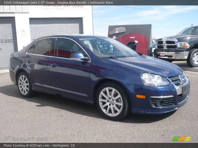 Shadow Blue Metallic / Anthracite Black 2006 Volkswagen Jetta 2.0T Sedan