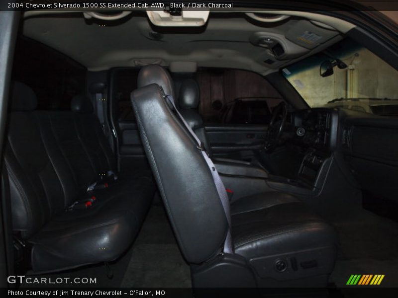 Black / Dark Charcoal 2004 Chevrolet Silverado 1500 SS Extended Cab AWD