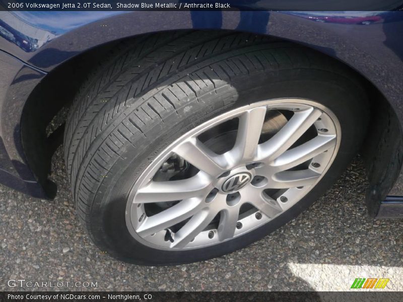 Shadow Blue Metallic / Anthracite Black 2006 Volkswagen Jetta 2.0T Sedan