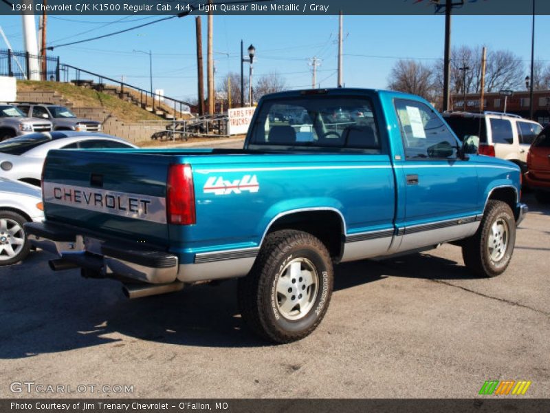  1994 C/K K1500 Regular Cab 4x4 Light Quasar Blue Metallic