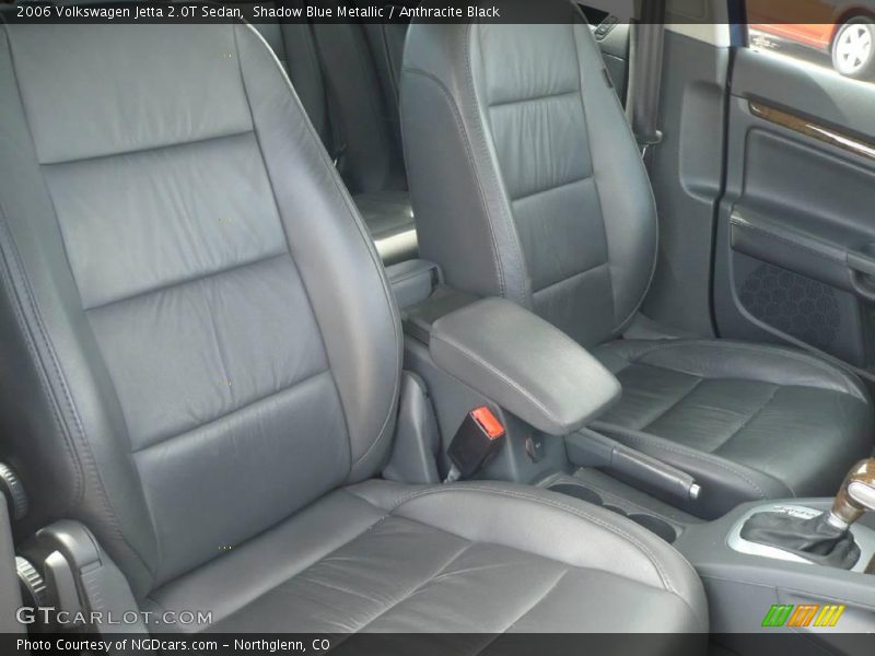 Shadow Blue Metallic / Anthracite Black 2006 Volkswagen Jetta 2.0T Sedan