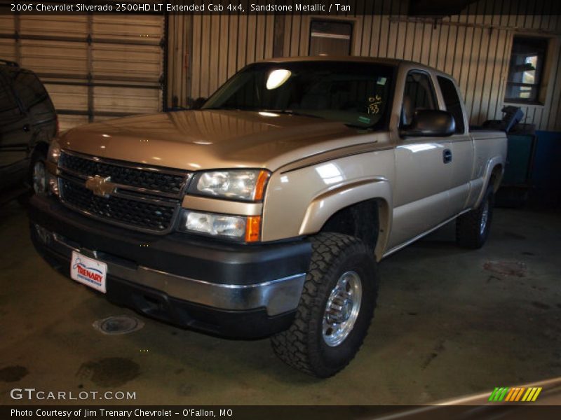 Sandstone Metallic / Tan 2006 Chevrolet Silverado 2500HD LT Extended Cab 4x4