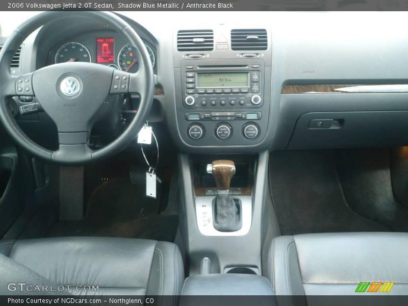 Shadow Blue Metallic / Anthracite Black 2006 Volkswagen Jetta 2.0T Sedan