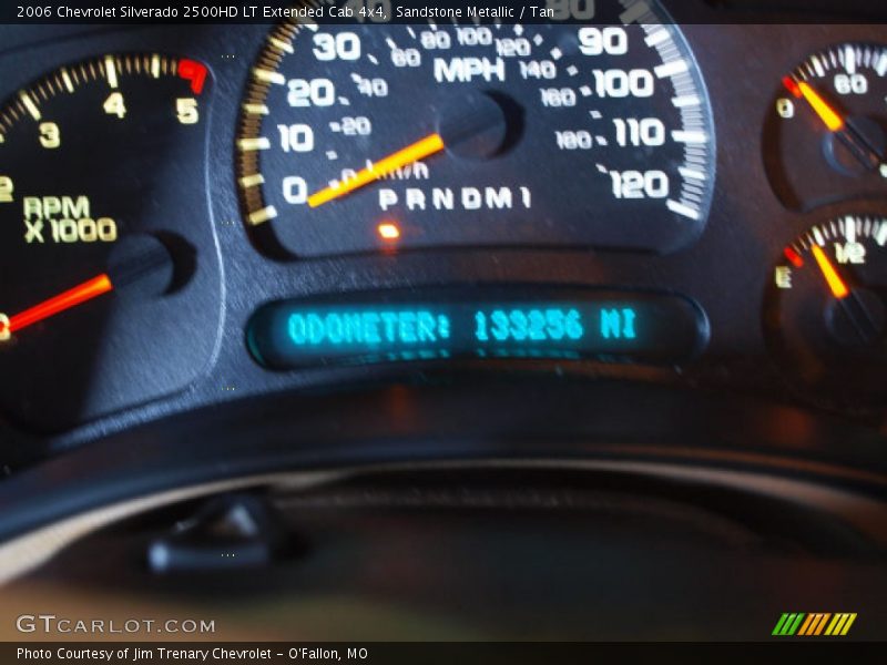 Sandstone Metallic / Tan 2006 Chevrolet Silverado 2500HD LT Extended Cab 4x4